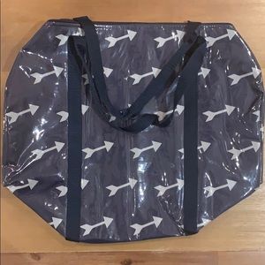 NEW Medium Navy Canvas Duffle